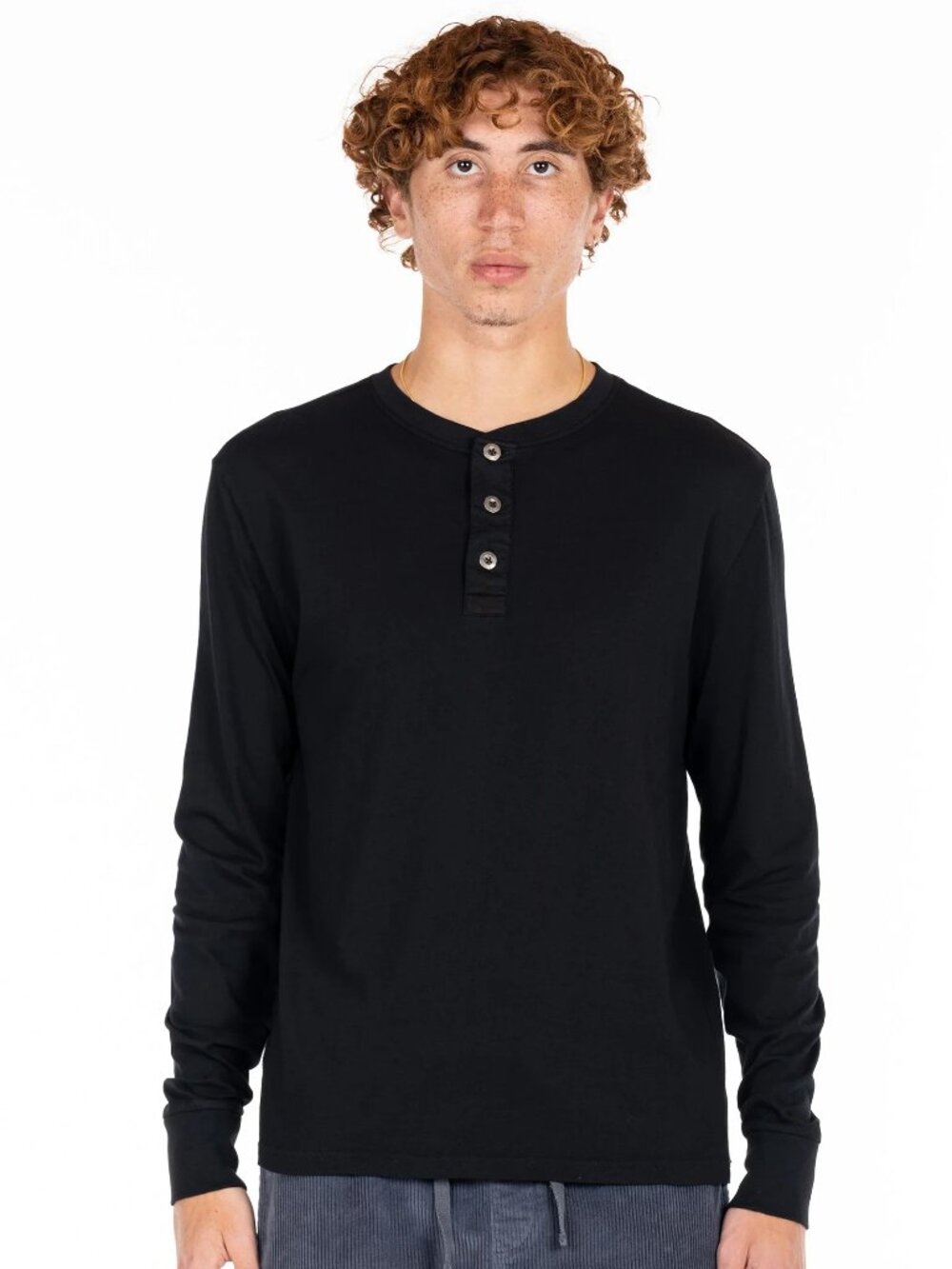 Original Paperbacks Black LS Henley